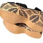 sbicca  Staycation Black Suede Ankle Lace Up Platform Wedge Sandal size 10 Photo 6