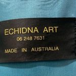 VTG 80s 90s Echidna Art Pastel Multicolored Bats Button Photo 6