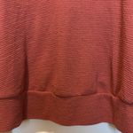 89th & MADISON BRAND DEEP DARK MAUVE COLOR TOP V NECK POP OVER LS TOP SIZE L Pink Size L Photo 4