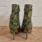 Kurt Geiger London Belgravia Women's Bootie Green Crystal Heel $265 36.5 Photo 6