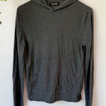 Naadam Silk Cashmere Hoodie Pullover Sweater Sz S Gray Photo 0