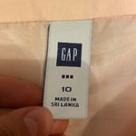 Gap Orange Floral Print Midi Fit & Flare Skirt Size 10 Photo 1