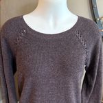 American Eagle Heathered Brown Crew Neck Sweater Size XL Photo 3