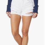 Free People Women's Maggie Mid-Rise Jean Shorts In Optic White Size 29 NEW Denim Photo 0