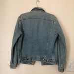 Guess Vintage VTG Georges Marciano light blue denim jacket faded wash-brown faded color tone. Size 6/S, measurements in pics Photo 3