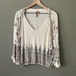 Free People  Medallion Printed Dolman Long Sleeve - M Photo 13