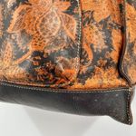 Patricia Nash  Toscano Paisley Floral Leaf Print Leather Tote Purse Photo 9