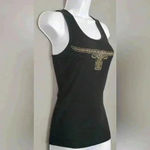 Cowgirl Hardware Black Tank Top 401) Size M Photo 2