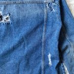 ZARA Ripped Denim Jacket Photo 8