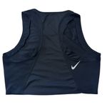 Nike  Dri-Fit Race Cropped Top Shirt; black; size Large Photo 3