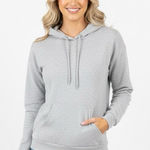 None Gray Women's Hoodie size small Photo 0