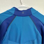 Athleta Womens Athletic Top Half Zip Pullover Sweater Blue Purple Size XL Photo 8