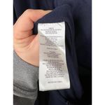 Alex Evenings Navy Blue Crepe Side Ruched Dress Sweetheart Lace Illusion Sz 10 Photo 12