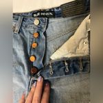 Blue Revival Organic Cotton Denim Shorts Size 26 Photo 4
