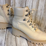 DOLCE VITA Women's Hank Combat Boots in Ivory Size 8M Photo 0