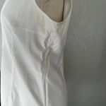 Armani Collezioni Womens White Cotton Button Down Sleeveless Blouse Top Size 12 Photo 4
