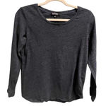 Buffalo David Bitton  Sz Small Long Sleeve Slub Navy Basic Layering Casual Top Photo 0