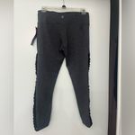 Betsey Johnson  Gray Leggings with Ruffle Photo 5