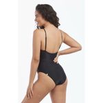 Summersalt  Size 16 Black THE HIGH NECK 1 Piece Swim Suit Women's Resort‎ Beach! Photo 2