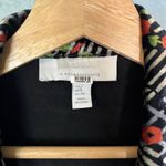 Anthropologie  Ett:Twa Velvet Multicolor‎ Patterned V Neck Wrap Top Size 2 Photo 2