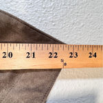 Romeo + Juliet Couture Romeo Juliet Brown Faux Suede Waterfall Bomber Jacket Womens M Fall Classic Photo 3