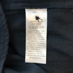 Everlane  The Double-Gauze Shirred Top Cotton High Neck Long Sleeve Black 6 Photo 5