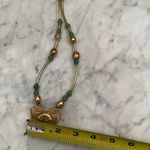 Woman’s golden antique necklace Photo 6