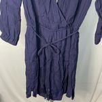 Daniel Rainn DR2  Blue Blouson Long Sleeve Shirt Style Dress Small Nautical‎ Photo 1