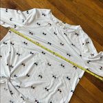 Wallflower Sunglass Cats Knot Front Long Sleeve Tee, Large White Photo 4