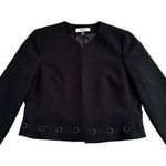 Jones Studio 🔃 Separates Black Long Sleeve Blazer Jacket Photo 0