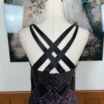 Beautiful Vintage 90s CDC Glitter Velvet Prom Gown! Black Size 8 Photo 5