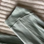 Urban Outfitters  Green Striped Wide Leg Pants Photo 1