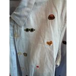 Scotch & Soda Women’s Clubhouse Royal Patch Oxford Button Down Shirt Size L Photo 4