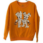 Disney  Halloween Mickey Mouse Mummy Sweatshirt Hoodie Crewneck Top Unisex Small! Photo 0