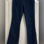 Kendall + Kylie Dark Blue Flare Jeans Photo 0