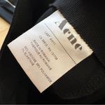 Acne Studios Black Pants with Zipper Detail Size 40 Photo 2