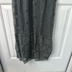 XCVI  black crochet midi dress size small‎ Photo 1