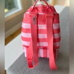 Victoria's Secret Victoria’s Secret Pink Coral Striped Drawstring Cooler Backpack NEW Photo 10