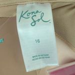 Kona Sol NEW Pink Strapless One Piece Swim Suit 16 Tummy Control Full Coverage Photo 5