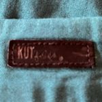 Kut From The Kloth Kut from the Kluth Pencil Skirt Size 4 Turquoise Blue Color Front Pockets Zip Up Photo 1