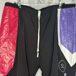 BrandBlack Los Angeles Women's Size XL Black Hot Pink Purple Elastic Waist Pants Photo 1