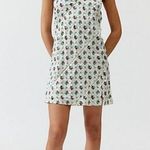 Urban Outfitters NWOT Silence + Noise Mari Lace-Up Mini Slip Dress in Embellished Floral Photo 1