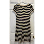 Lilly Pulitzer ‎ Santana Dazzle Stripe Sweater Dress Size Navy And Beige Large Photo 5
