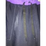 1 Pc Spread Good Cheer Womens Drawstring Scrub Pants Size 3X Scrub Blue Purple Photo 2