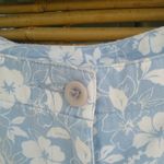 Liz Claiborne LizSport Claiborne M 30x23 Aloha Sky Blue Crop Pants Photo 8