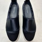 Calvin Klein  Jameelah Satin Slip On Sneakers Photo 0