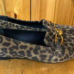 Veronica Beard  Champlain Suede Chain Leopard Loafers Size 8M Photo 0