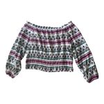 Wrangler Retro Off Shoulder Long Sleeve Elastic Women’s‎ Top Plus Size Size XXL Photo 2