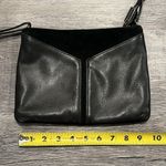 Stella & Dot COVET Highline leather suede mini crossbody purse black EUC ($159) Photo 7