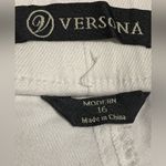 Versona  White Light- Stretch Pull-on Bell Bottom Flared Leg Pants Women’s Sz 16 Photo 6